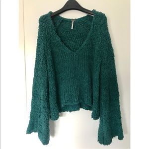 Free People crop sweater